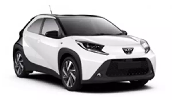 Toyota Aygo X for rent in Dusseldorf