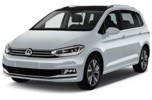 Volkswagen Touran for rent in Hamburg